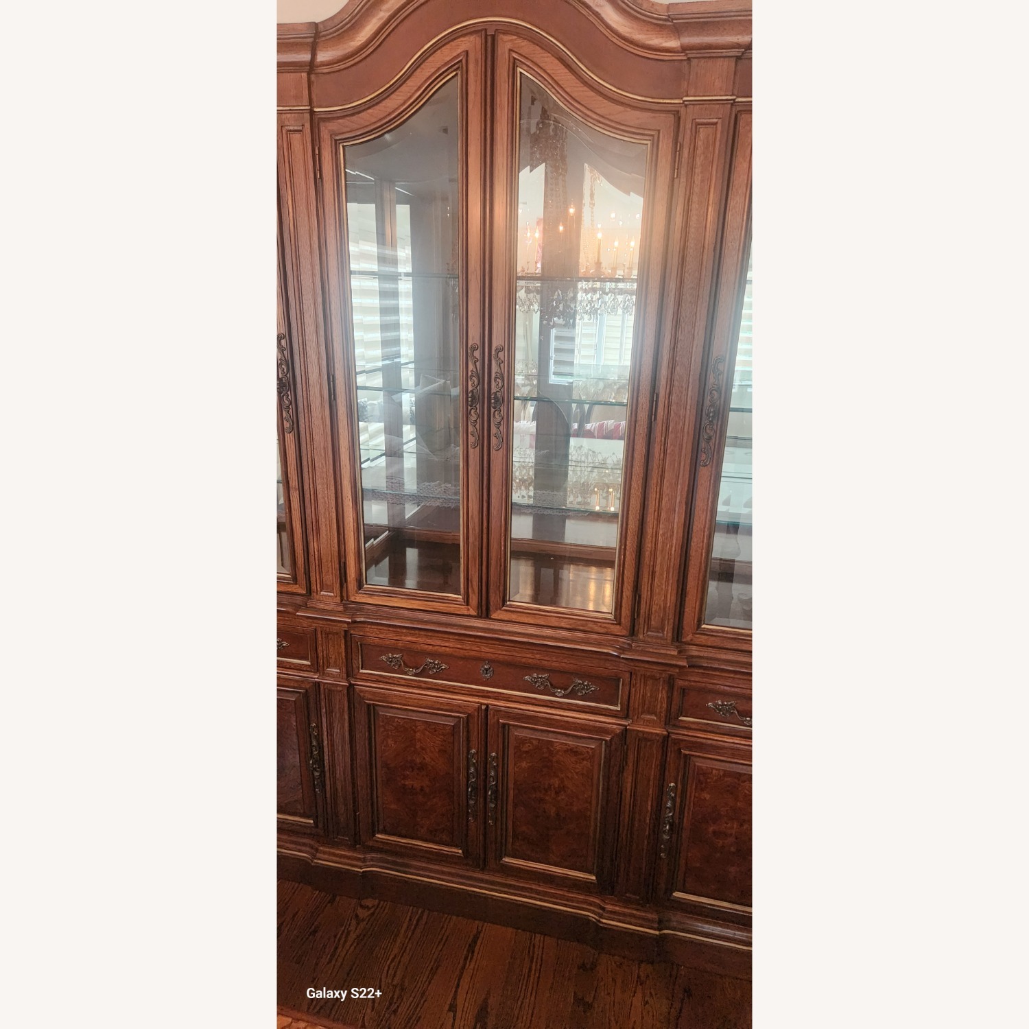 Drexel Hampshire Dark Brown Wood Armoire - image-6
