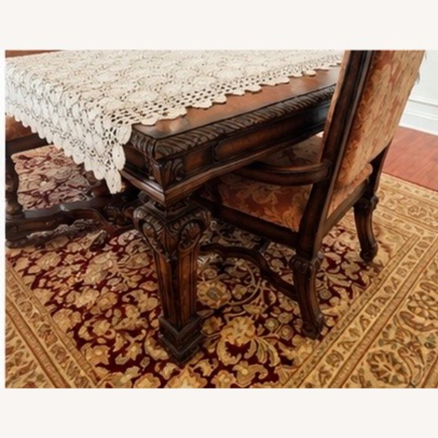 Ashley Furniture Dark Brown Wood Dining Sets - image-3