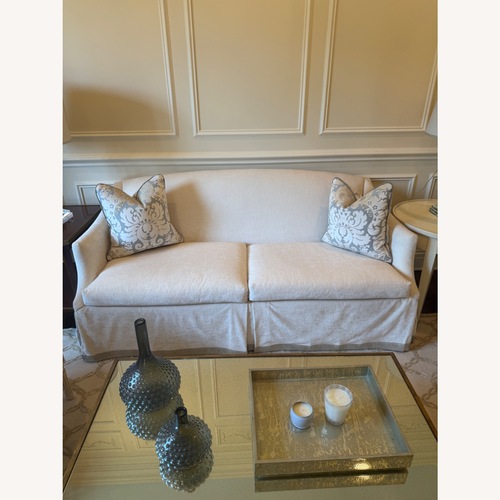 Used Lee Industries Natural Loveseat for sale on AptDeco