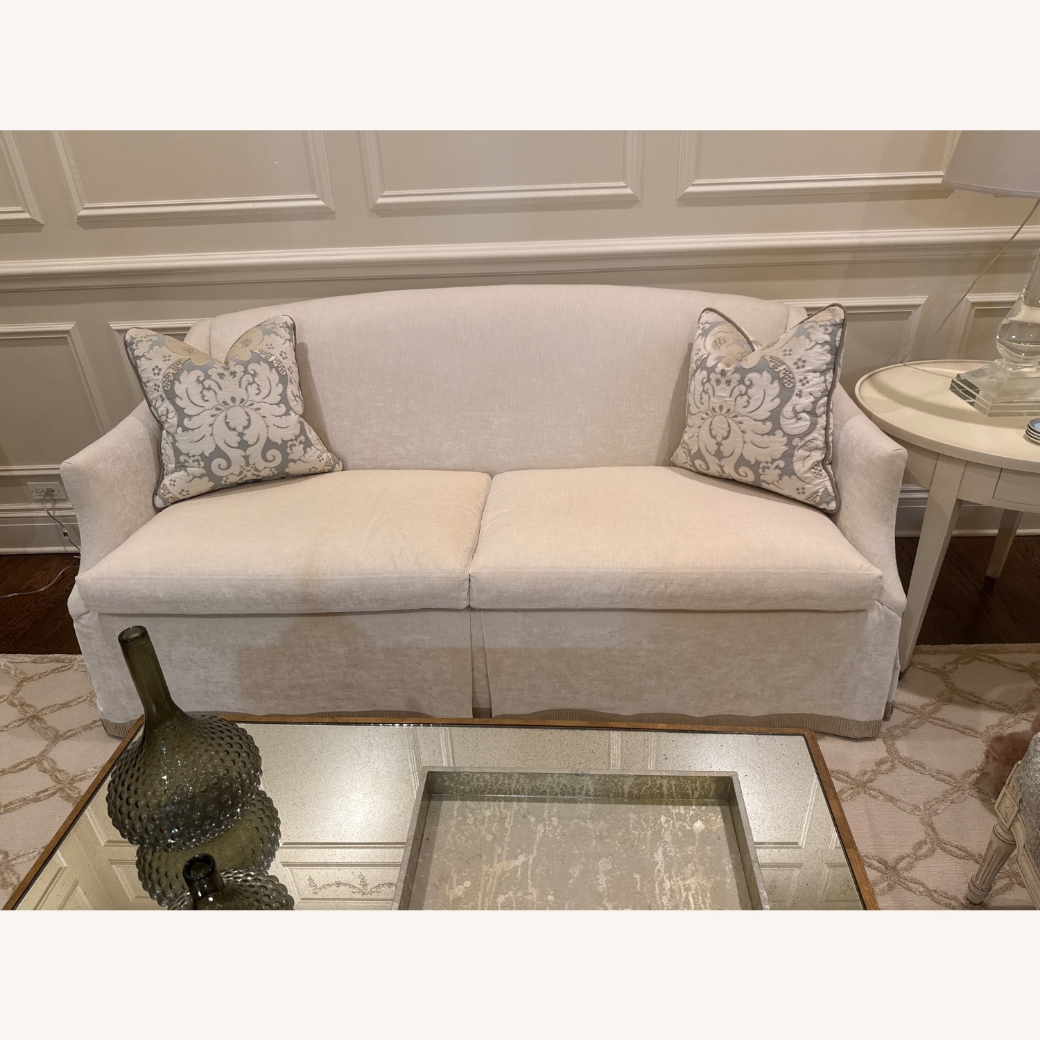 Lee Industries Natural Loveseat - image-2