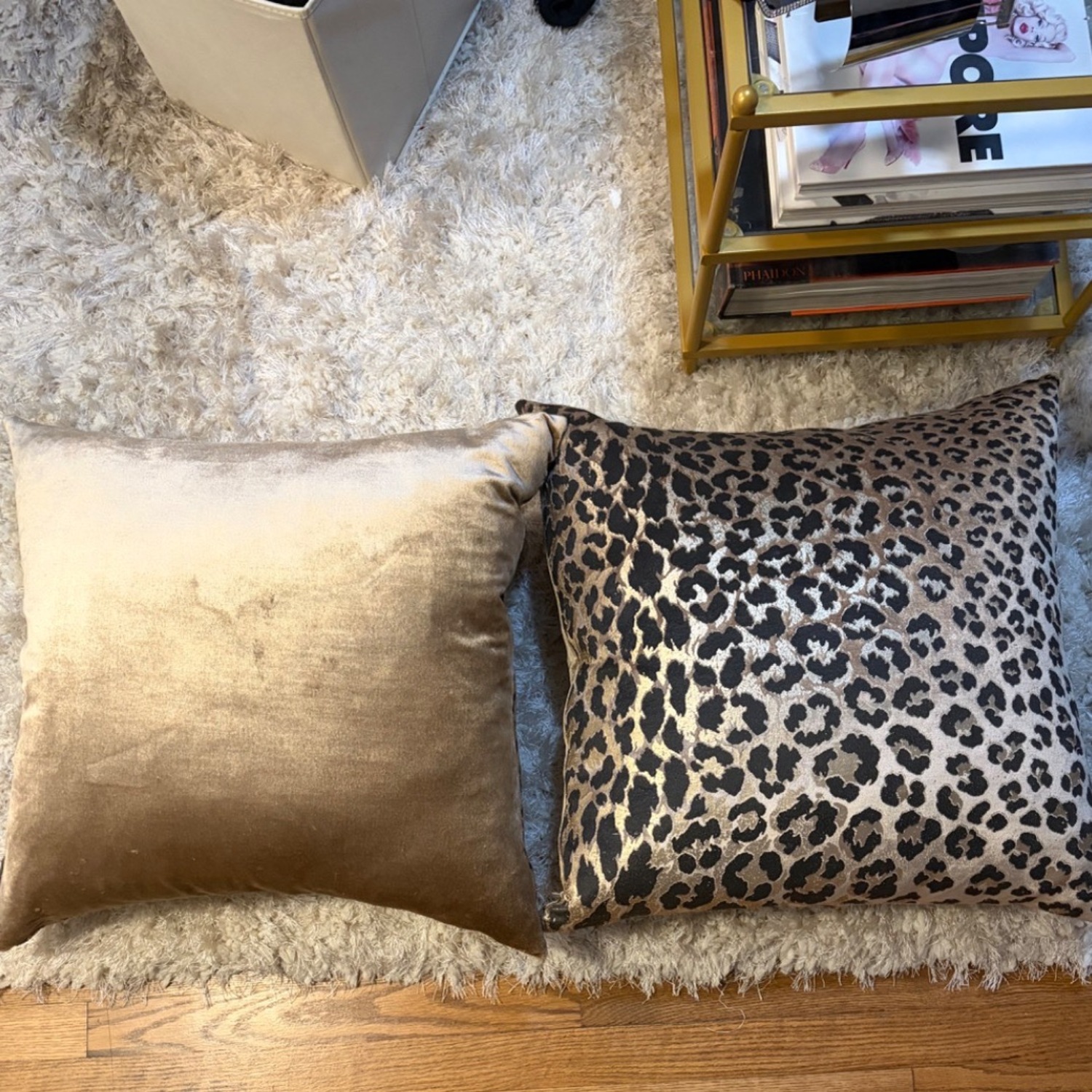 Wayfair Chic Leopard Velvet Pillows - image-4
