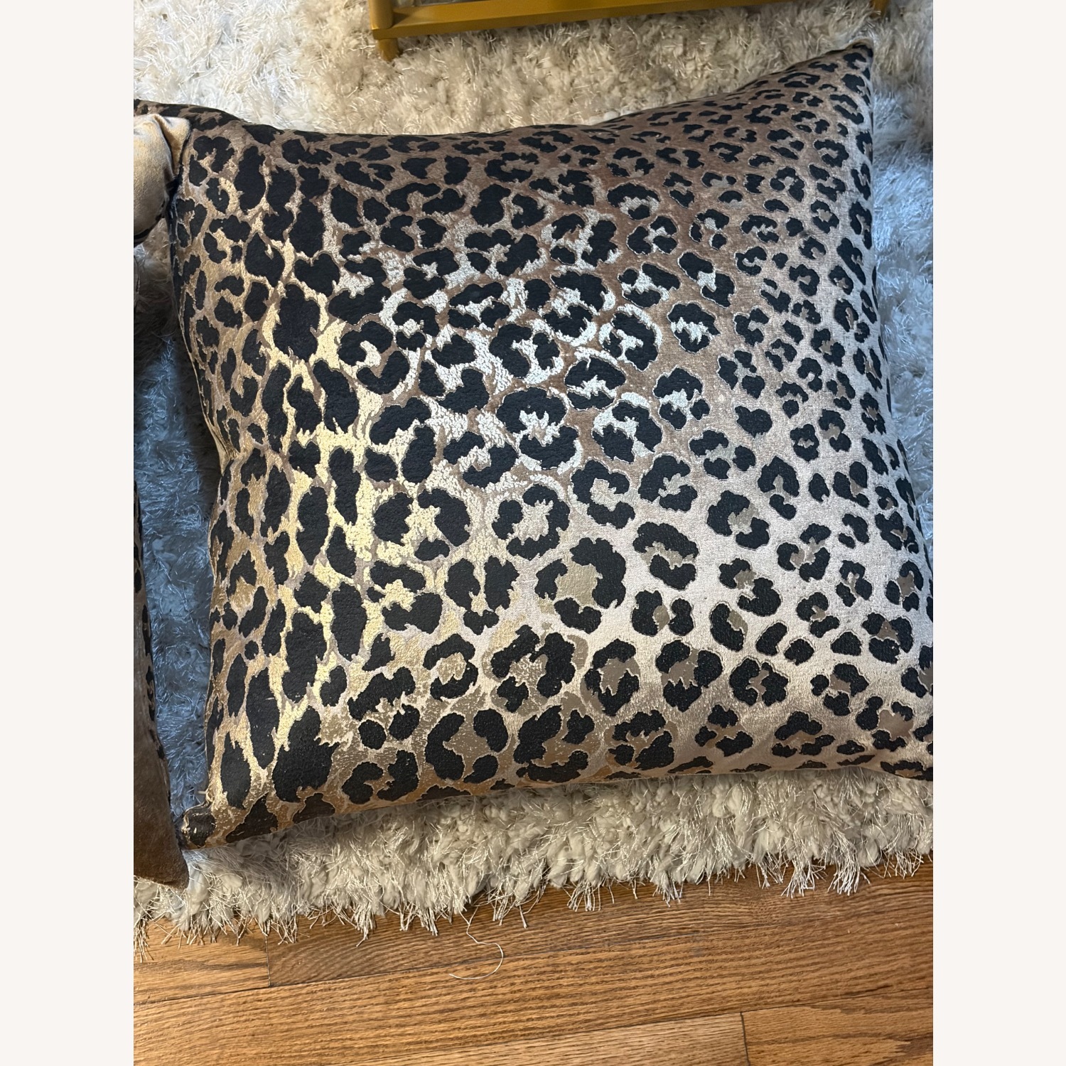 Wayfair Chic Leopard Velvet Pillows - image-1
