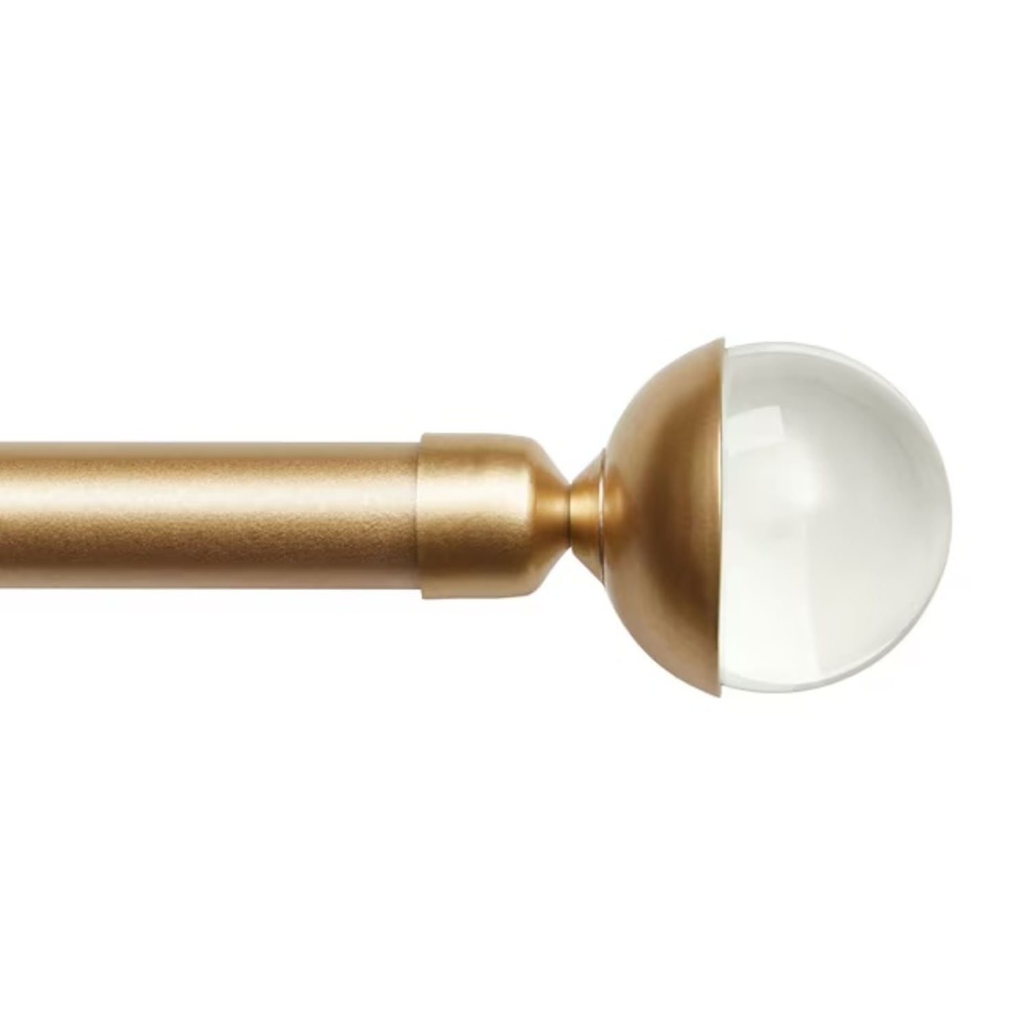 Gold and Glass Curtain Rods  - image-4