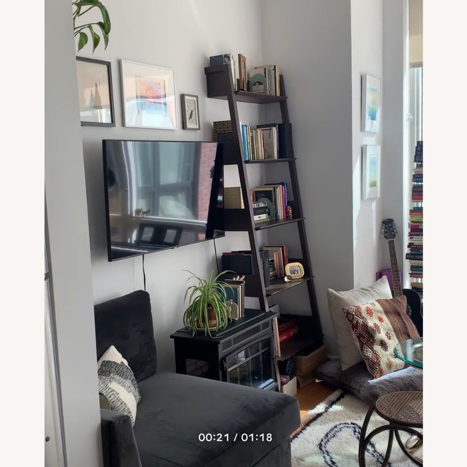 Article Fantol Shelving Unit Bookcase Dark Oak  - image-3