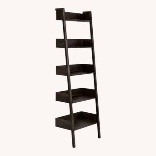 Used Article Fantol Shelving Unit Bookcase Dark Oak  for sale on AptDeco
