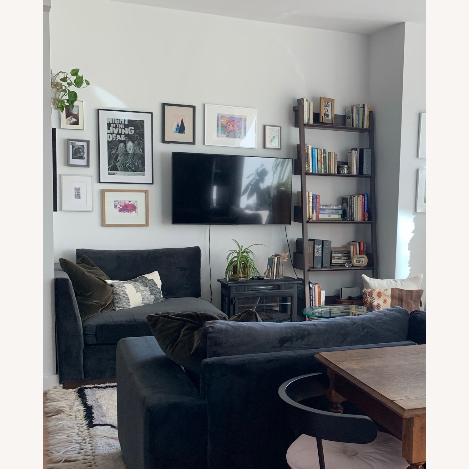 Article Fantol Shelving Unit Bookcase Dark Oak  - image-2