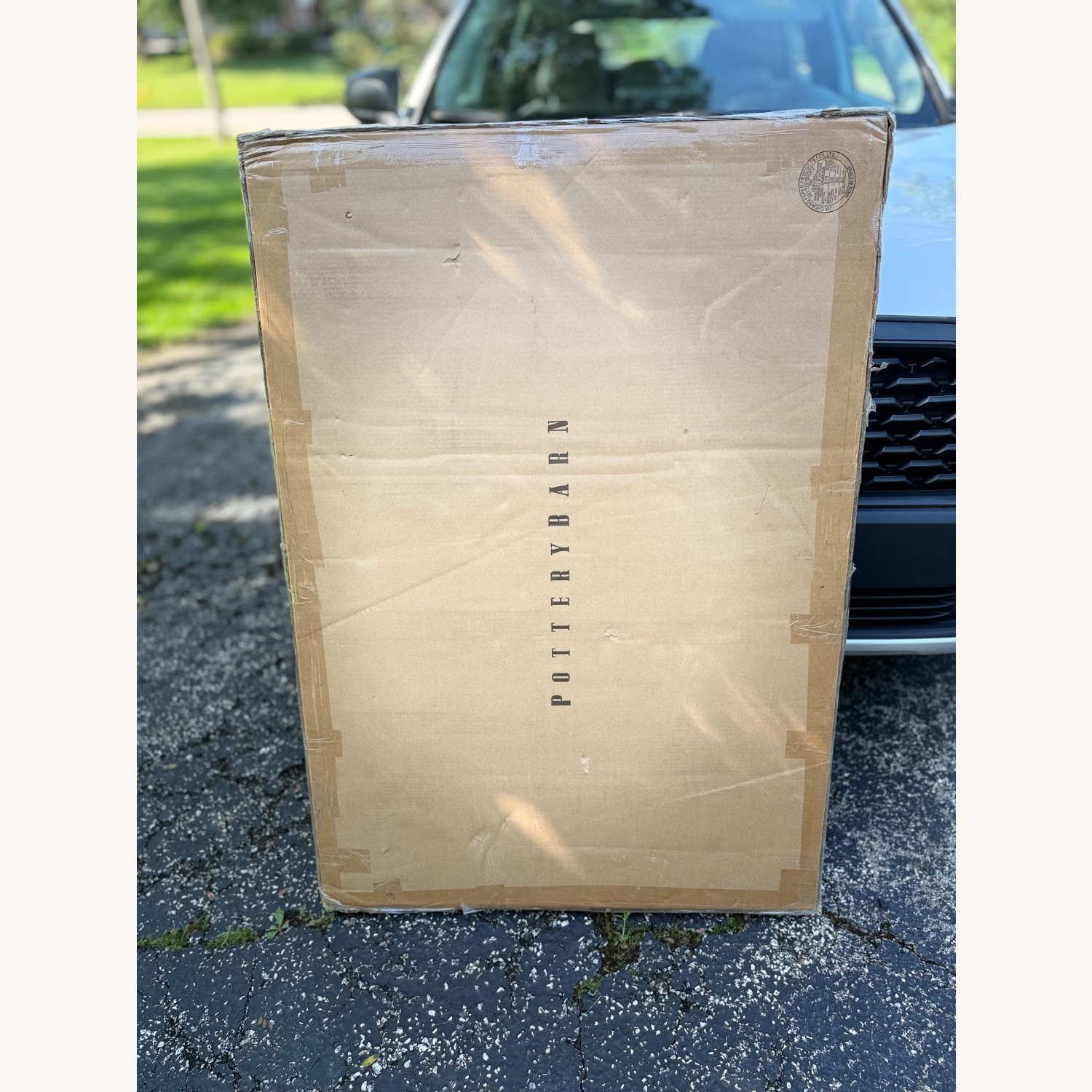 Pottery Barn Studio Mirror Metal Wall Mirror - image-5