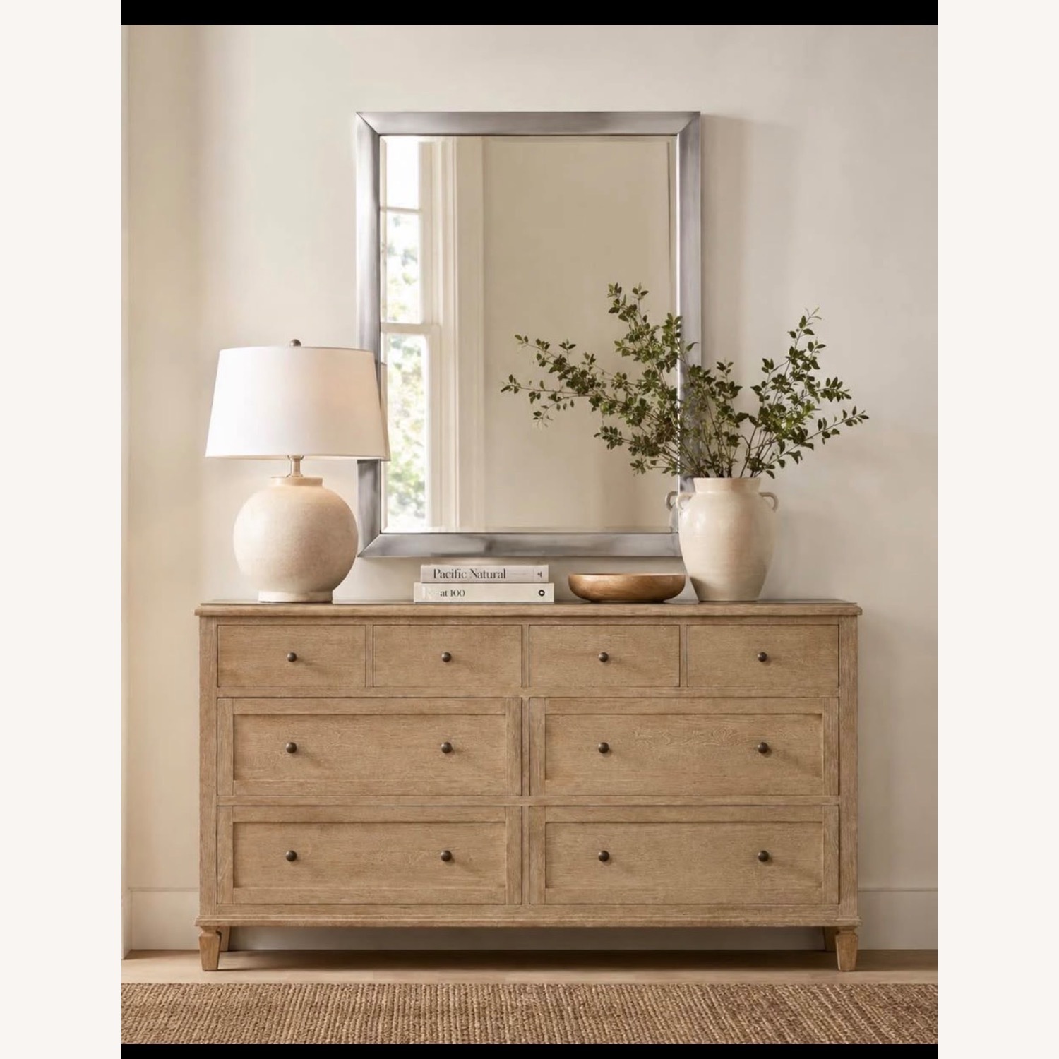 Pottery Barn Studio Mirror Metal Wall Mirror - image-6
