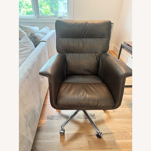 Used Four Hands Humphrey Office Chair Sonoma Olive for sale on AptDeco