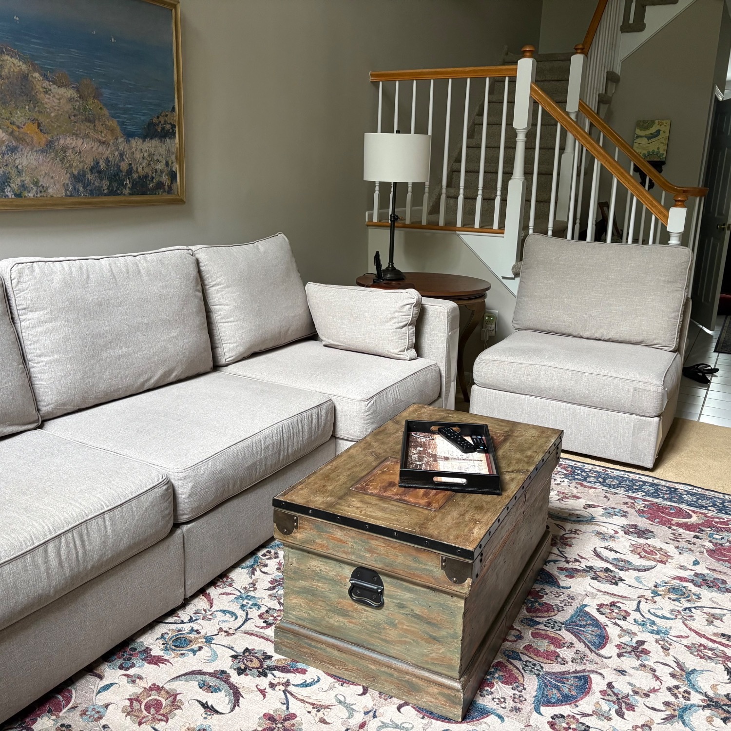 LoveSac Natural 3+ Piece Sectional - image-1
