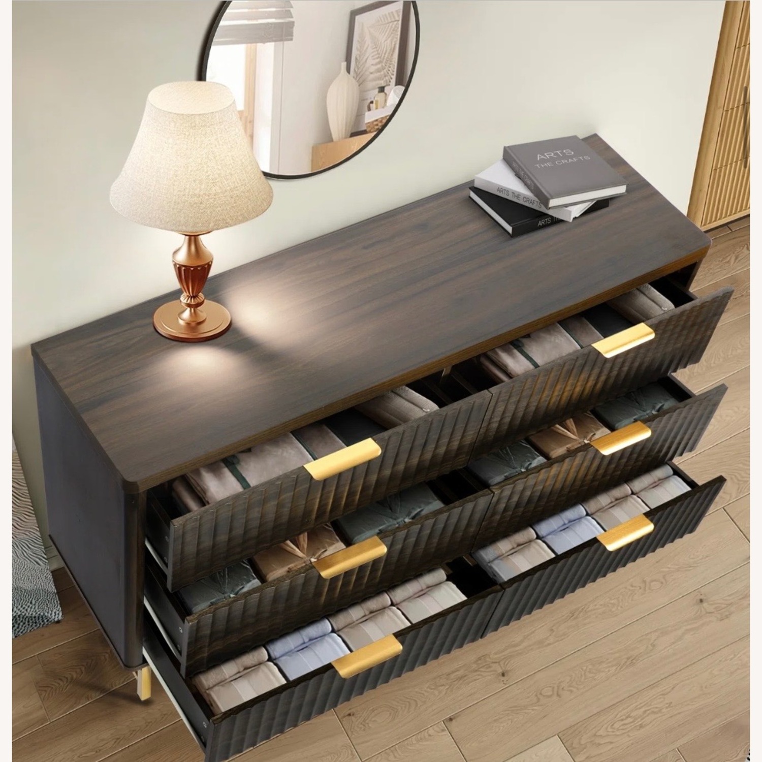 Wayfair Dark Brown Dresser - image-3