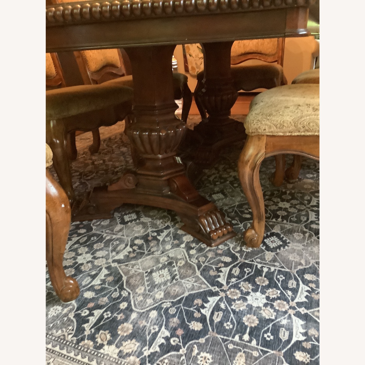 Peter Andrews Dark Brown Wood Dining Sets - image-2