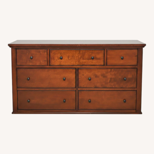 Used Dark Brown Wood Dresser for sale on AptDeco