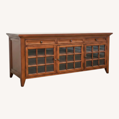 Used Hooker Furniture Corporation Dark Brown Sideboard for sale on AptDeco