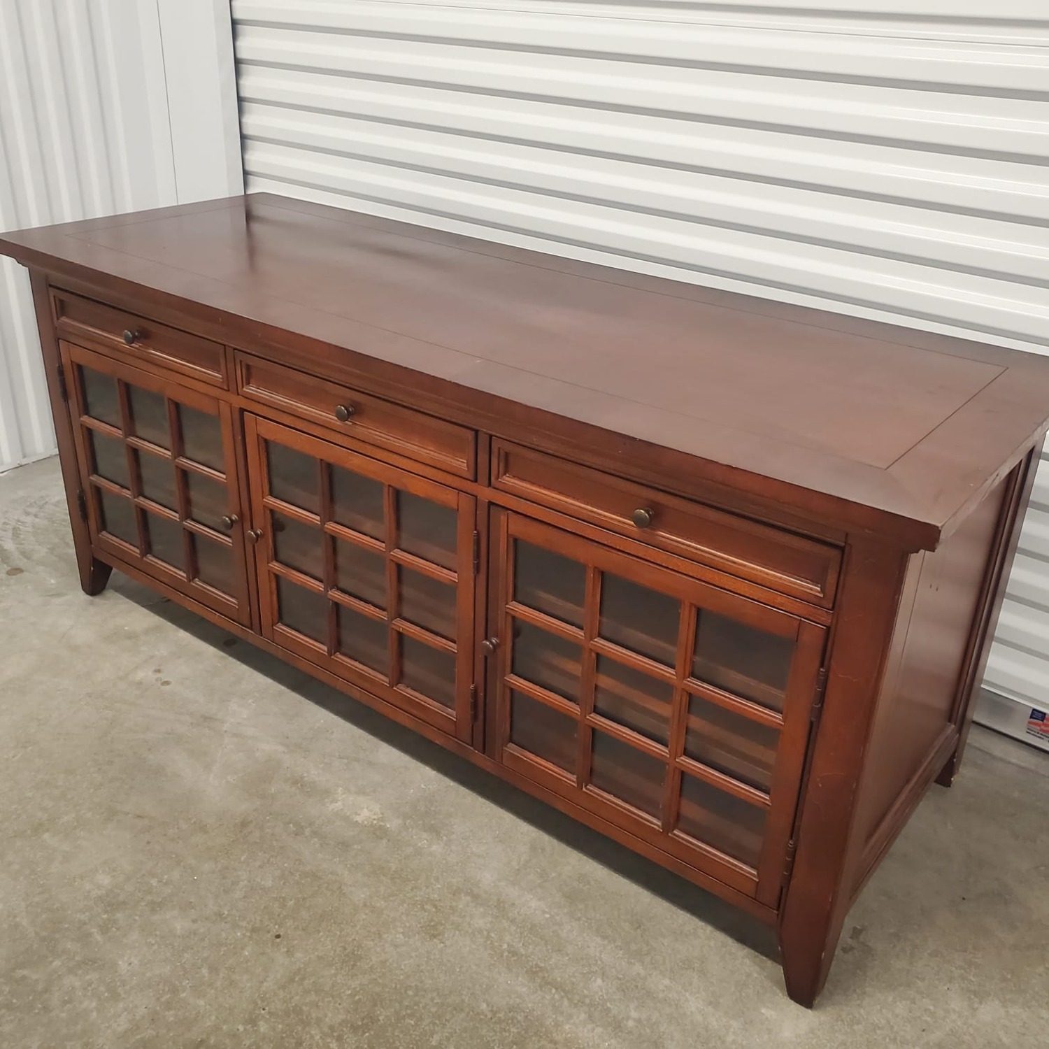Hooker Furniture Corporation Dark Brown Sideboard - image-11