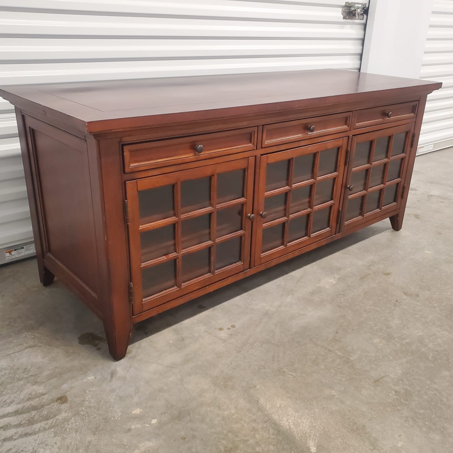 Hooker Furniture Corporation Dark Brown Sideboard - image-2