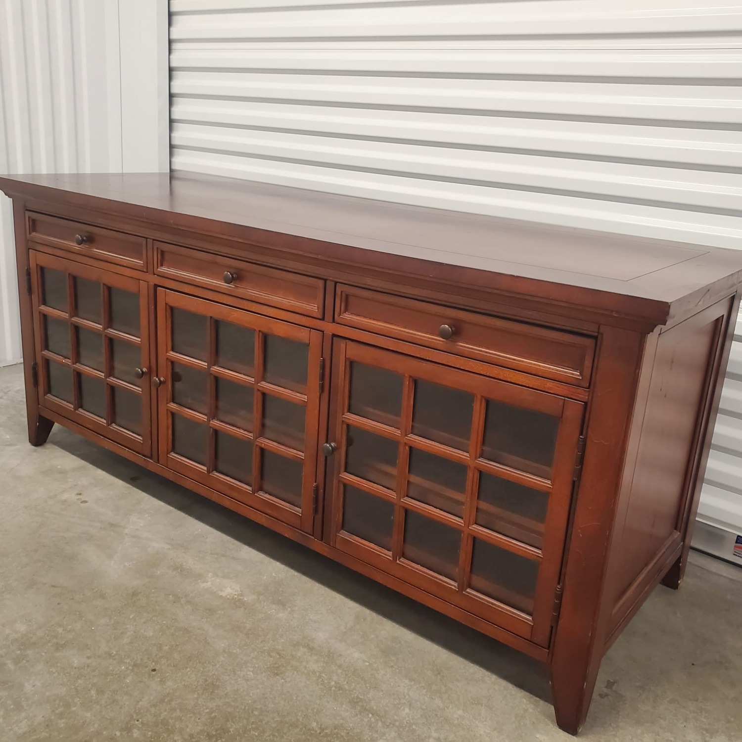 Hooker Furniture Corporation Dark Brown Sideboard - image-3