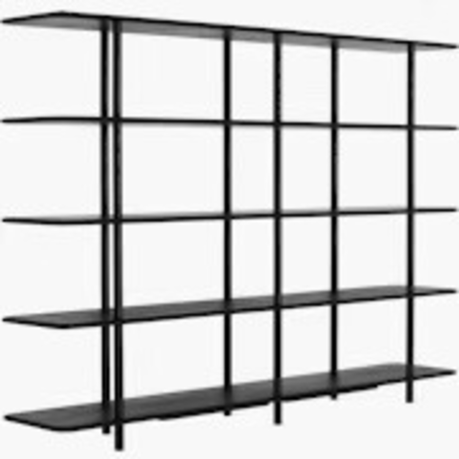 Design Within Reach Black Wood Bookcase - image-3