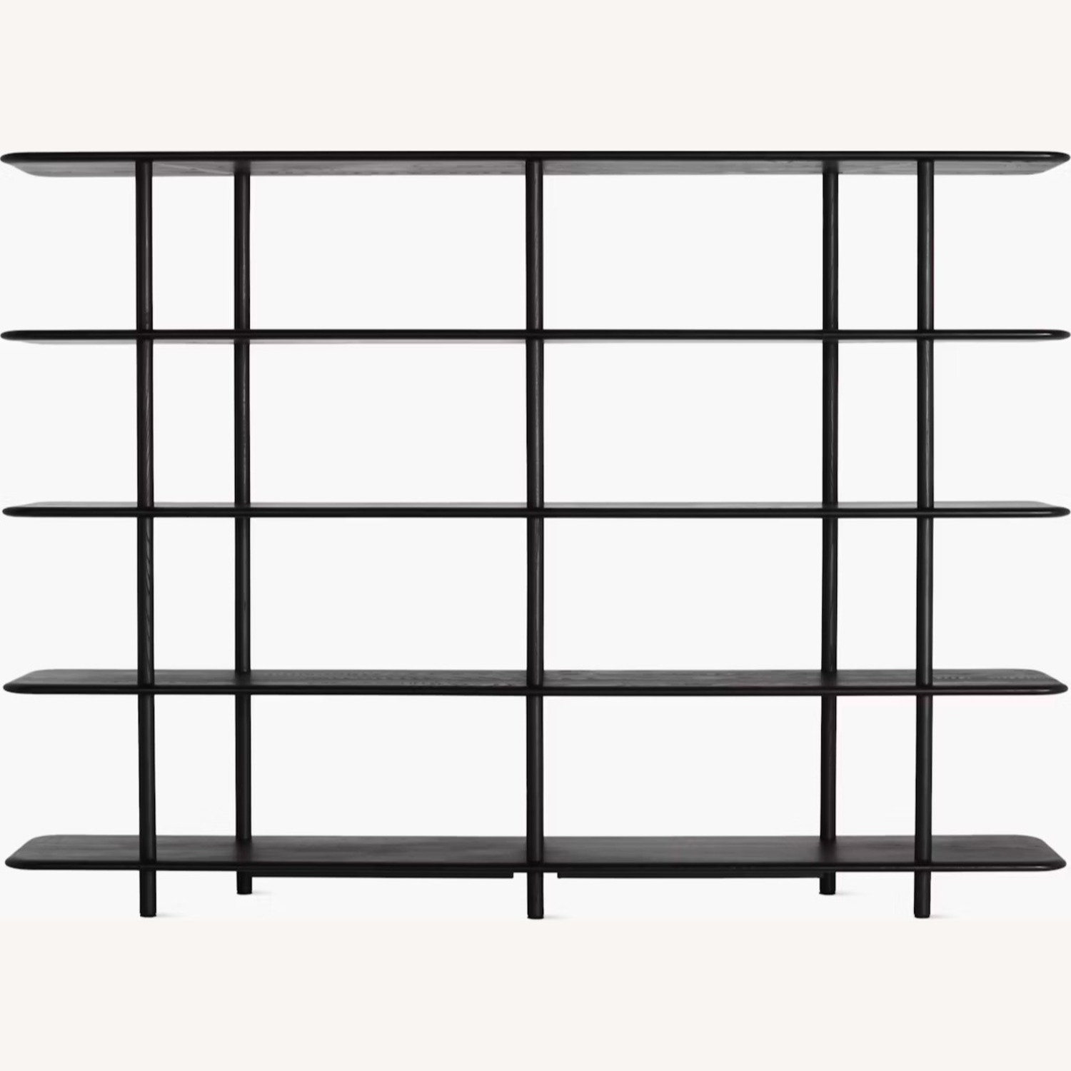 Design Within Reach Black Wood Bookcase - image-4