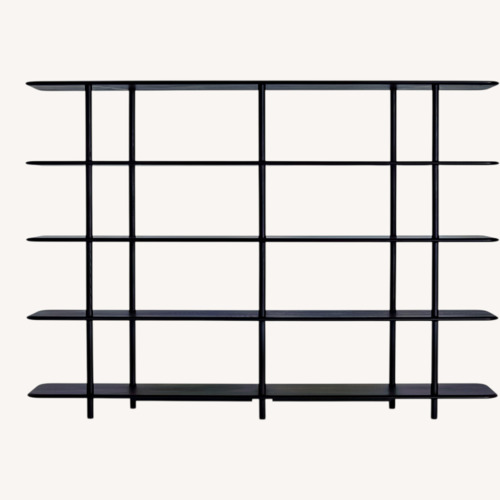 Used Design Within Reach Black Wood Bookcase for sale on AptDeco