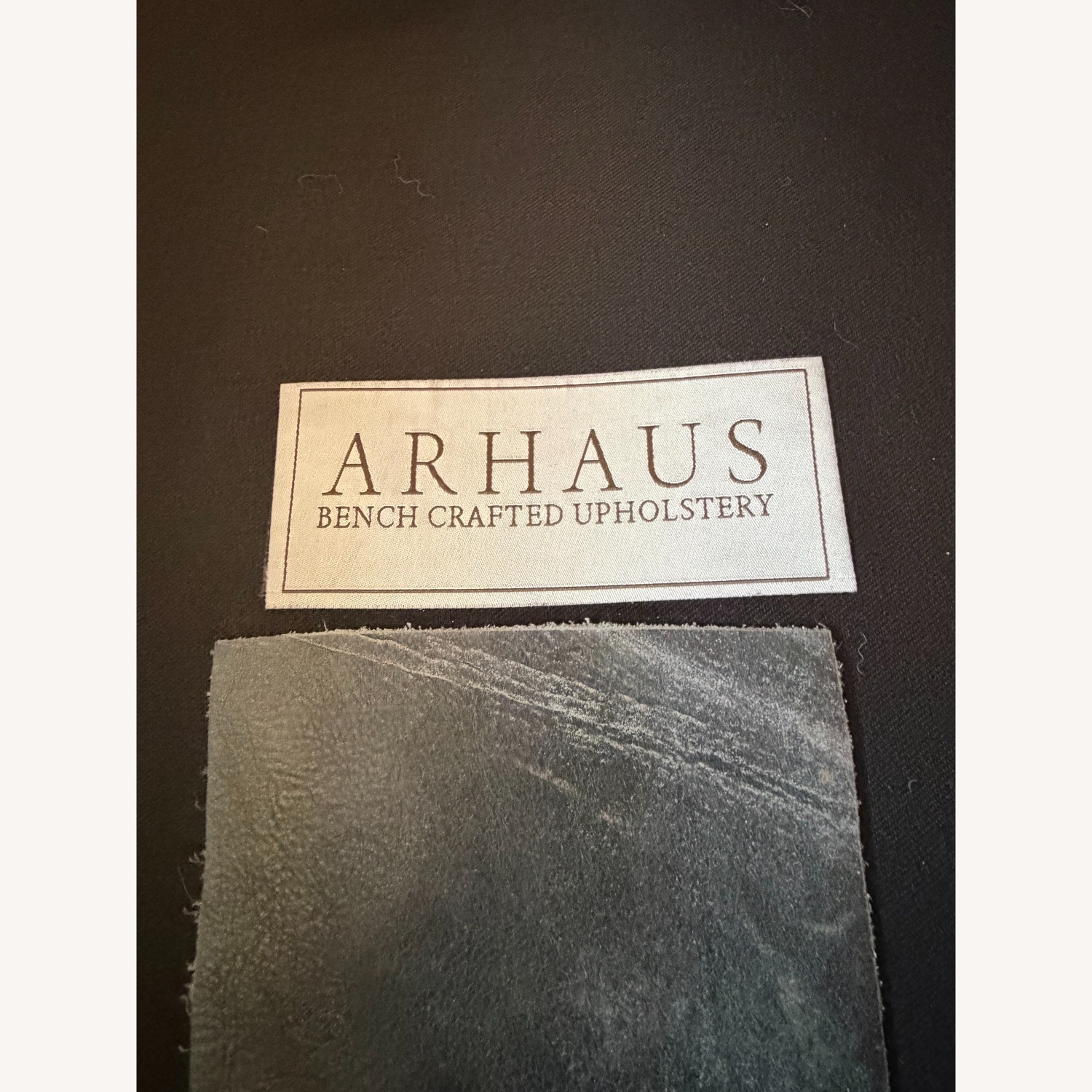 Arhaus Wessex Leather Sofa in Bronco Iron Gray - image-6