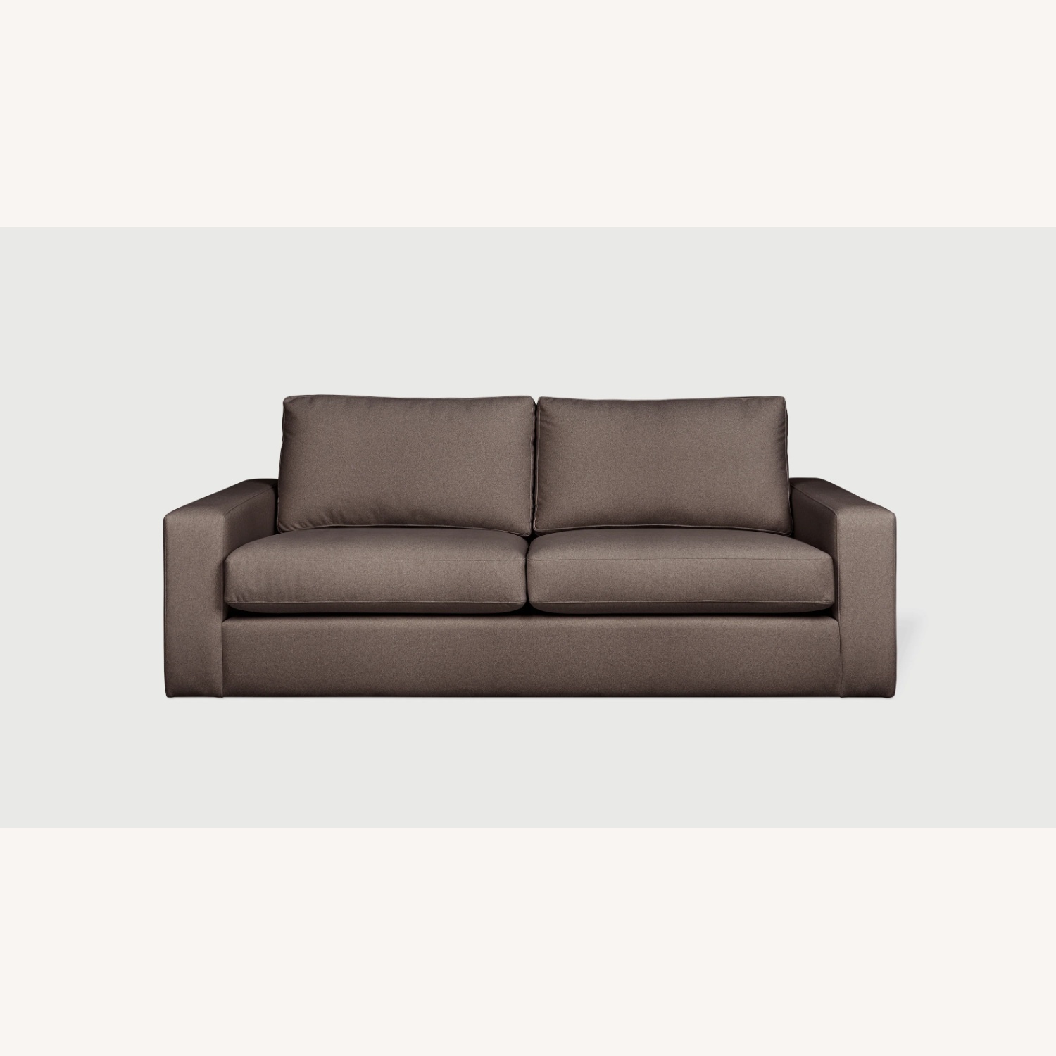 Mid-century Modern Style Couch—Charcoal Grey  - image-5