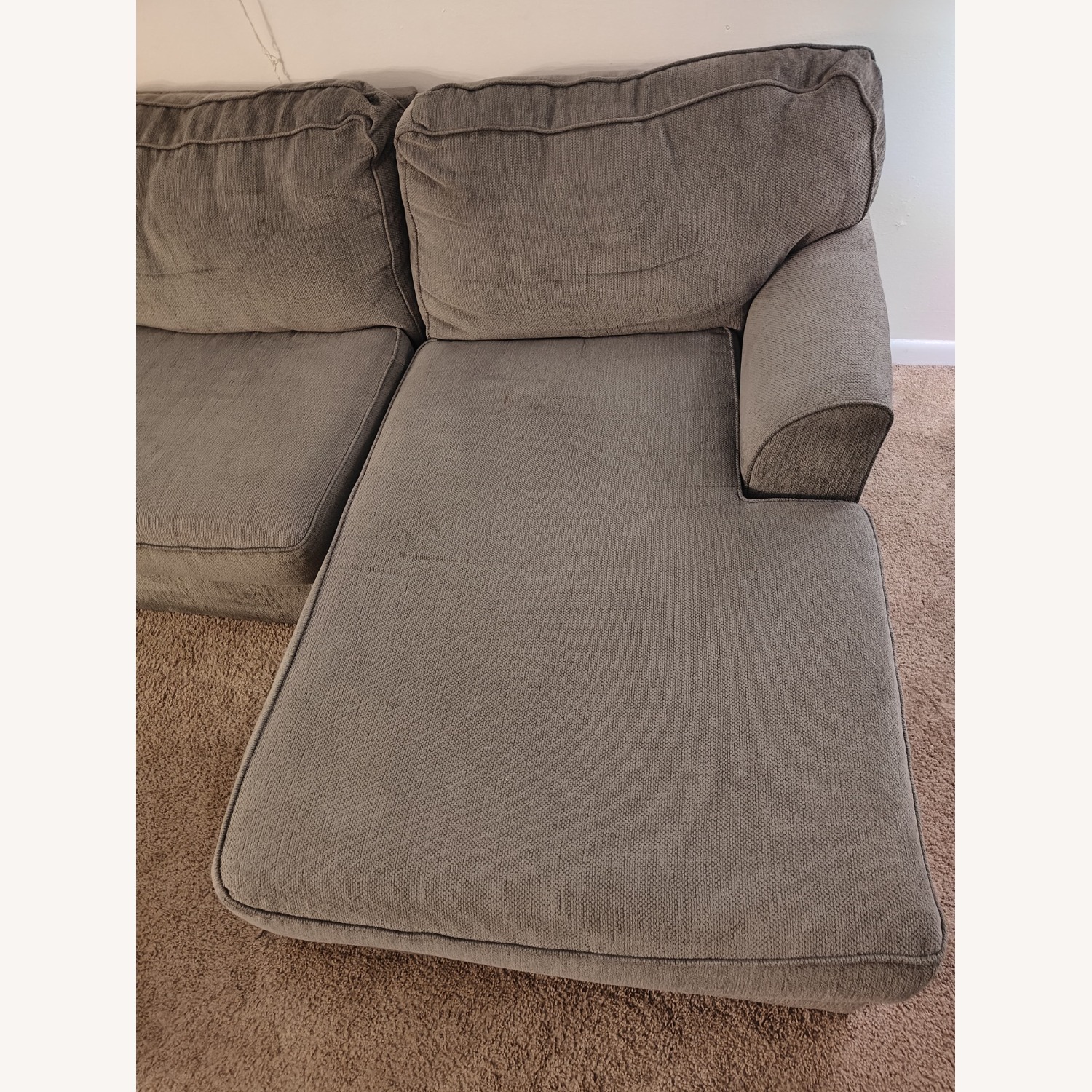 Ashley Furniture Gray L Sectional - image-3