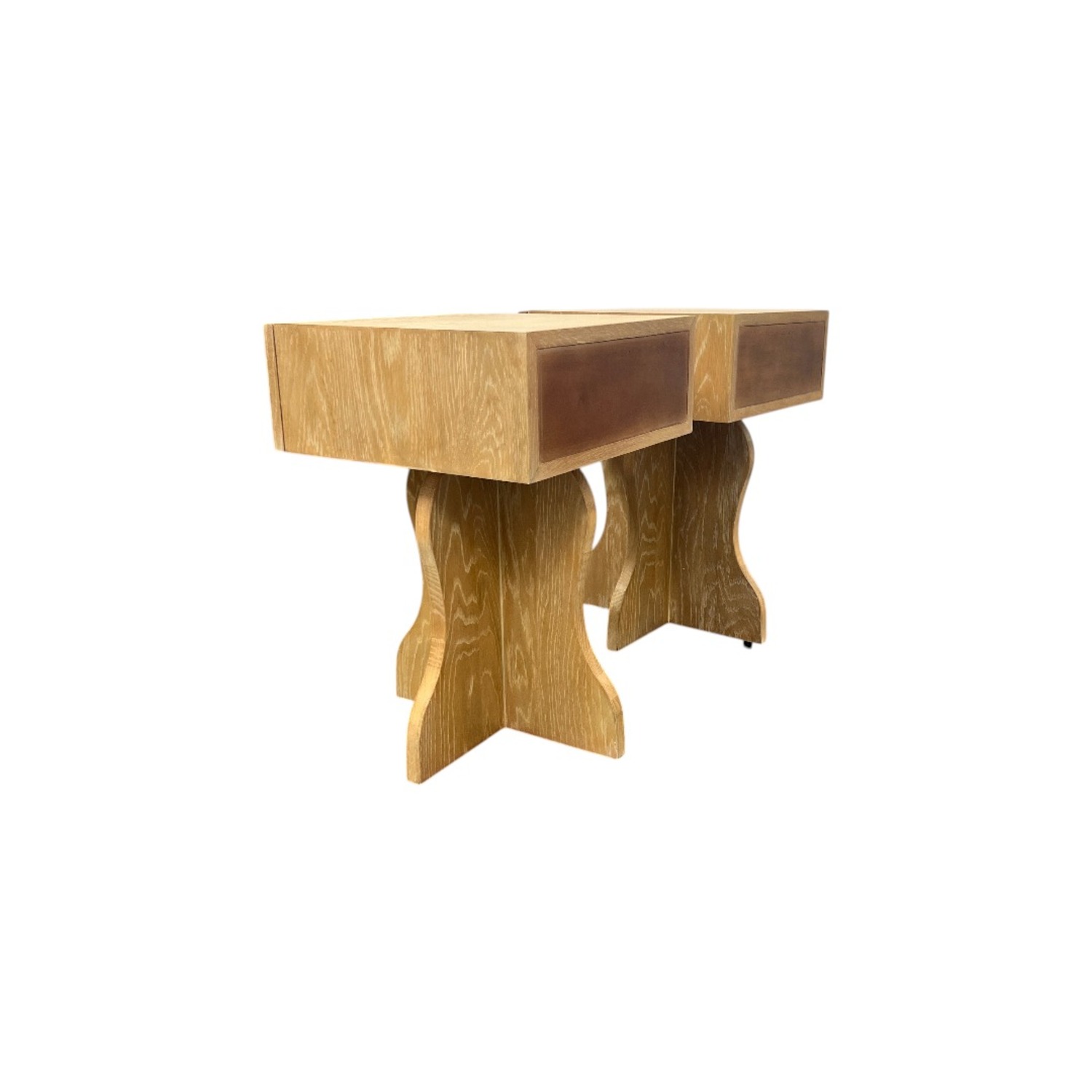 Lulu and Georgia Hourglass Nightstand Set of 2 - image-8