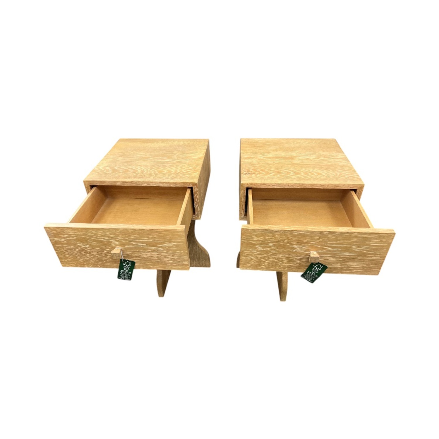 Lulu and Georgia Hourglass Nightstand Set of 2 - image-15
