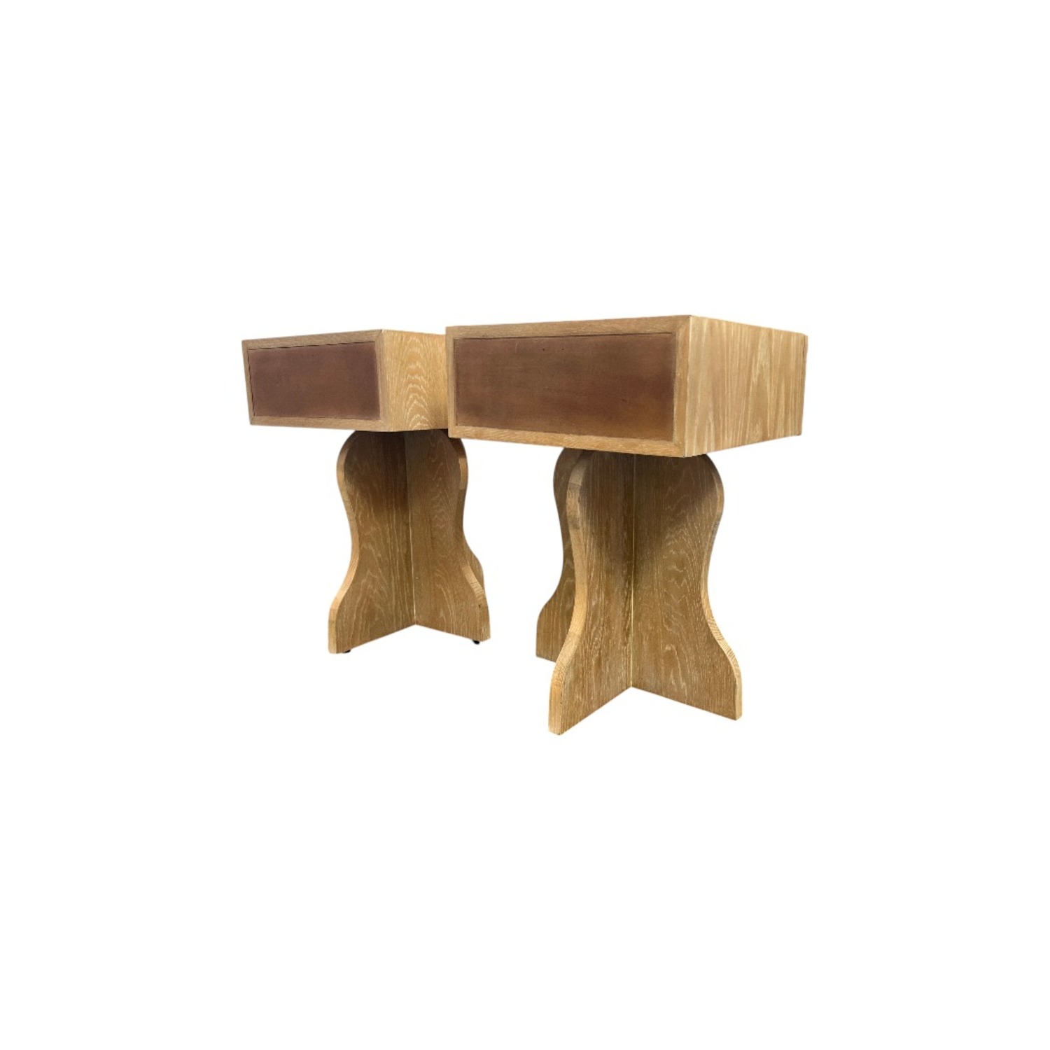 Lulu and Georgia Hourglass Nightstand Set of 2 - image-12