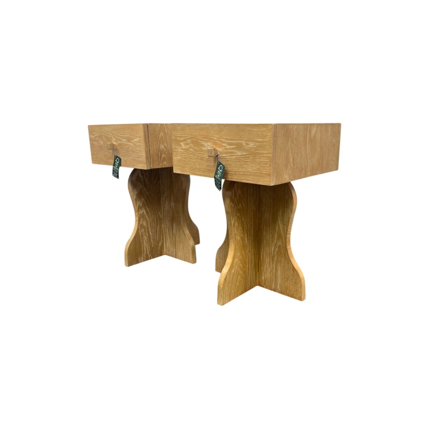 Lulu and Georgia Hourglass Nightstand Set of 2 - image-4