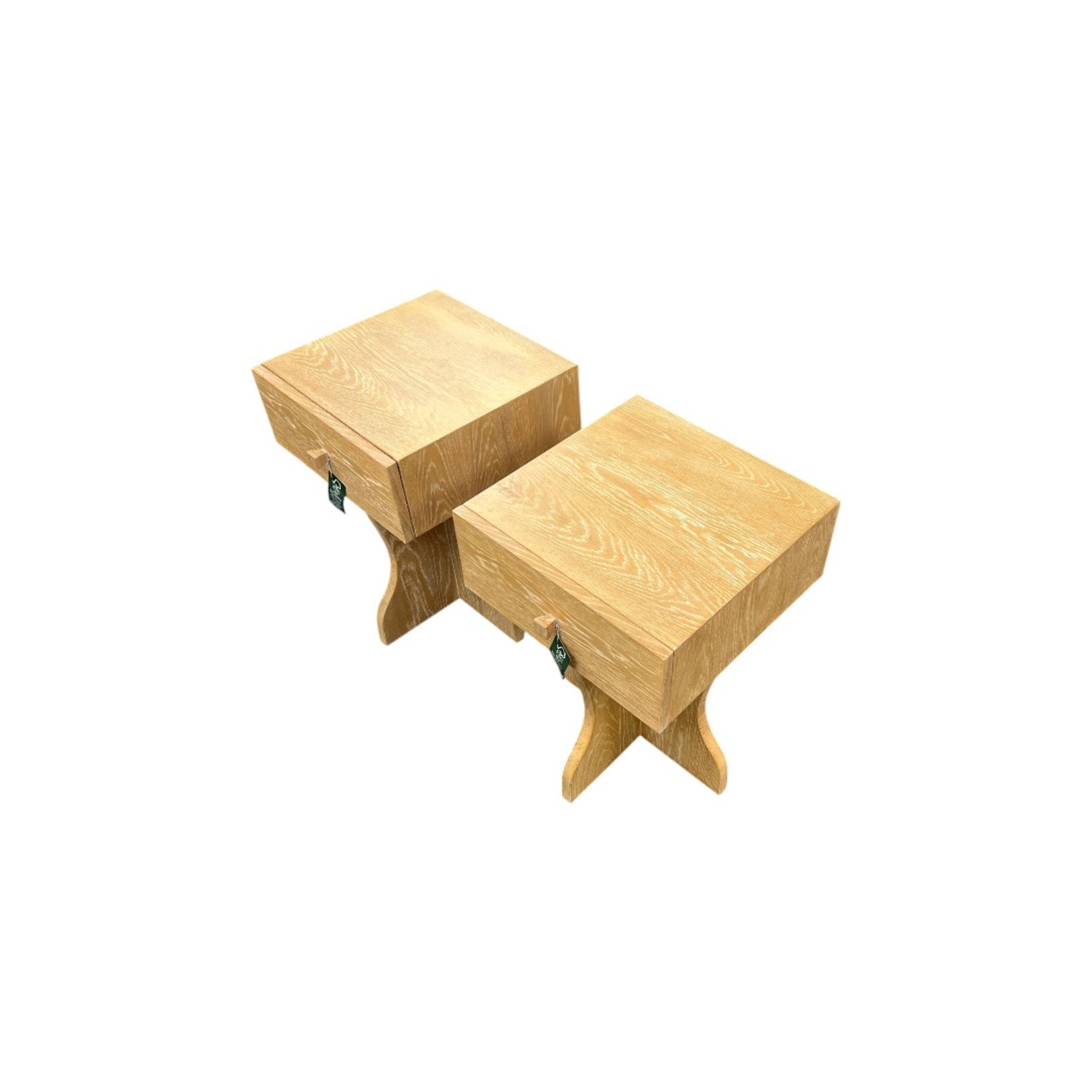 Lulu and Georgia Hourglass Nightstand Set of 2 - image-5