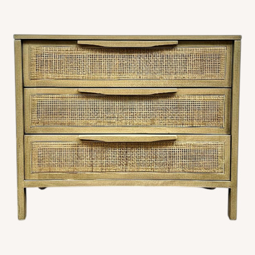Used Lulu and Georgia Hannah 3-Drawer Nightstand for sale on AptDeco