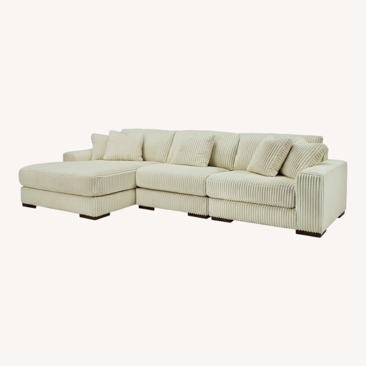 Ashley Furniture Lindyn 3-Piece Modular Sofa with Chaise - image-0