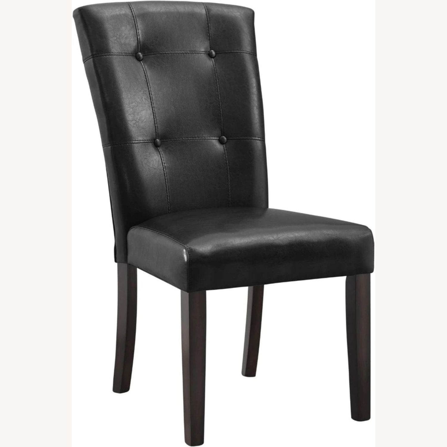Steve Silver Co. Black Vegan Leather Dining Chairs - image-4