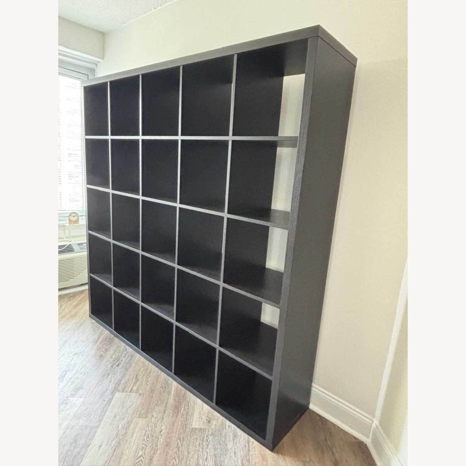 IKEA KALLAX Dark Brown Wood Wall Shelf - image-3