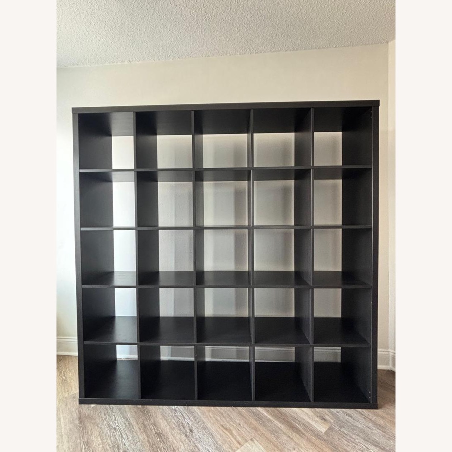 IKEA KALLAX Dark Brown Wood Wall Shelf - image-1