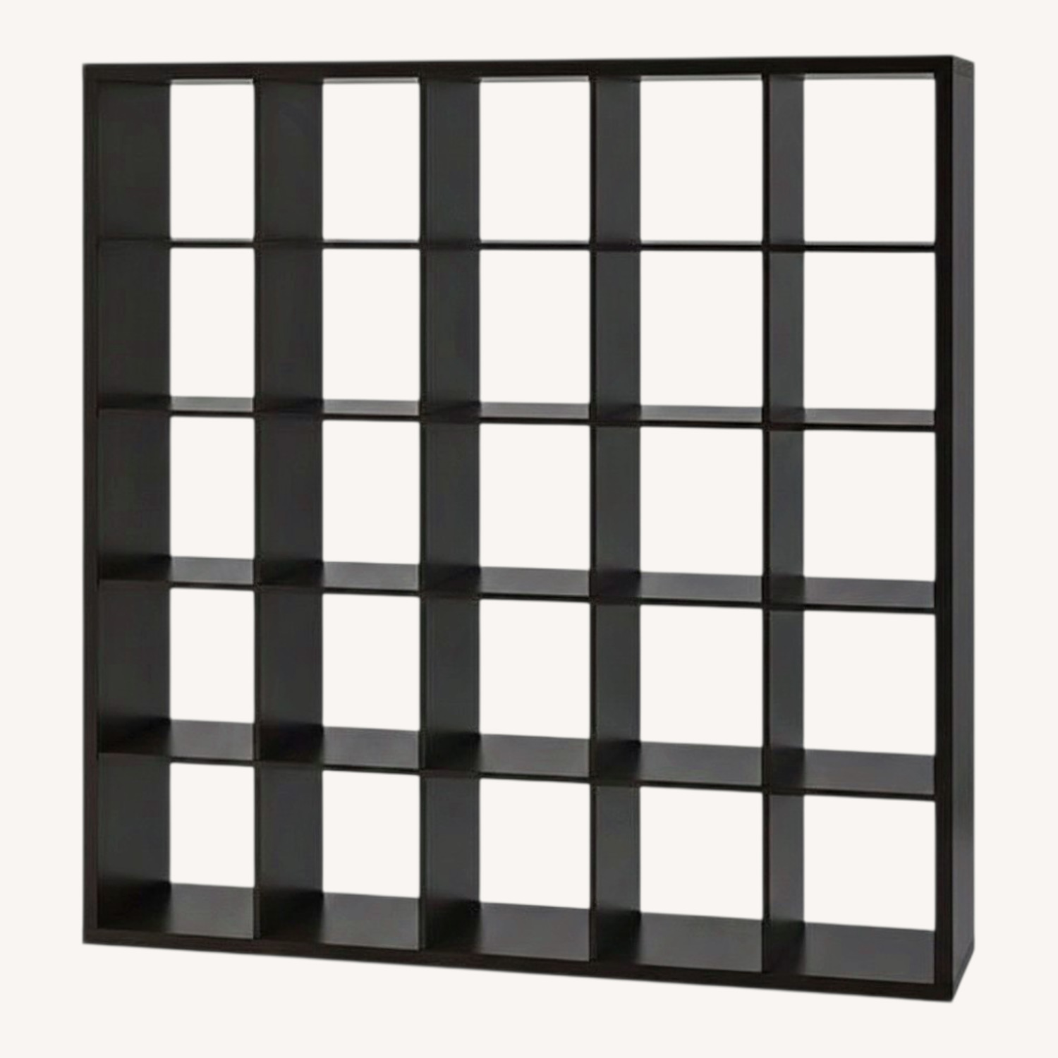 IKEA KALLAX Dark Brown Wood Wall Shelf - image-0