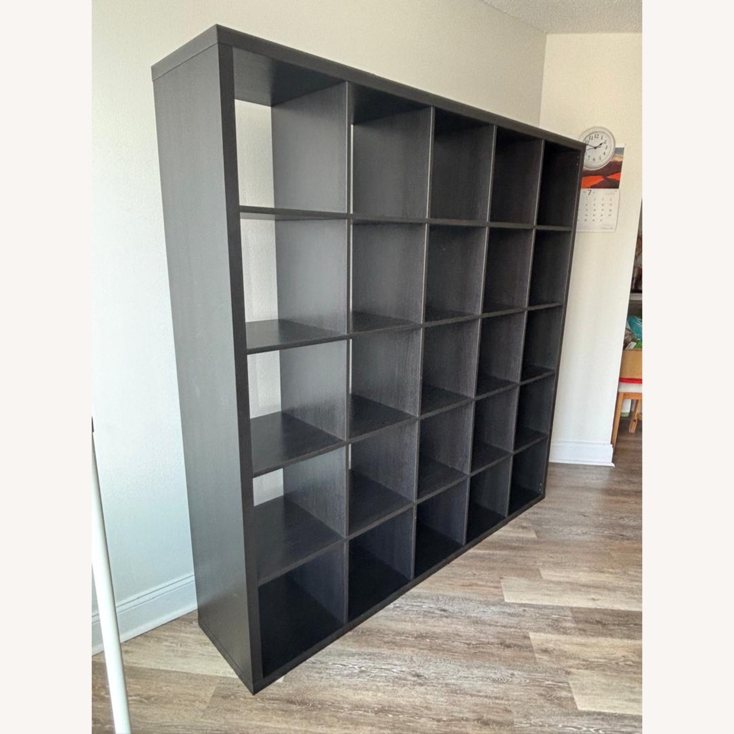 IKEA KALLAX Dark Brown Wood Wall Shelf - image-2