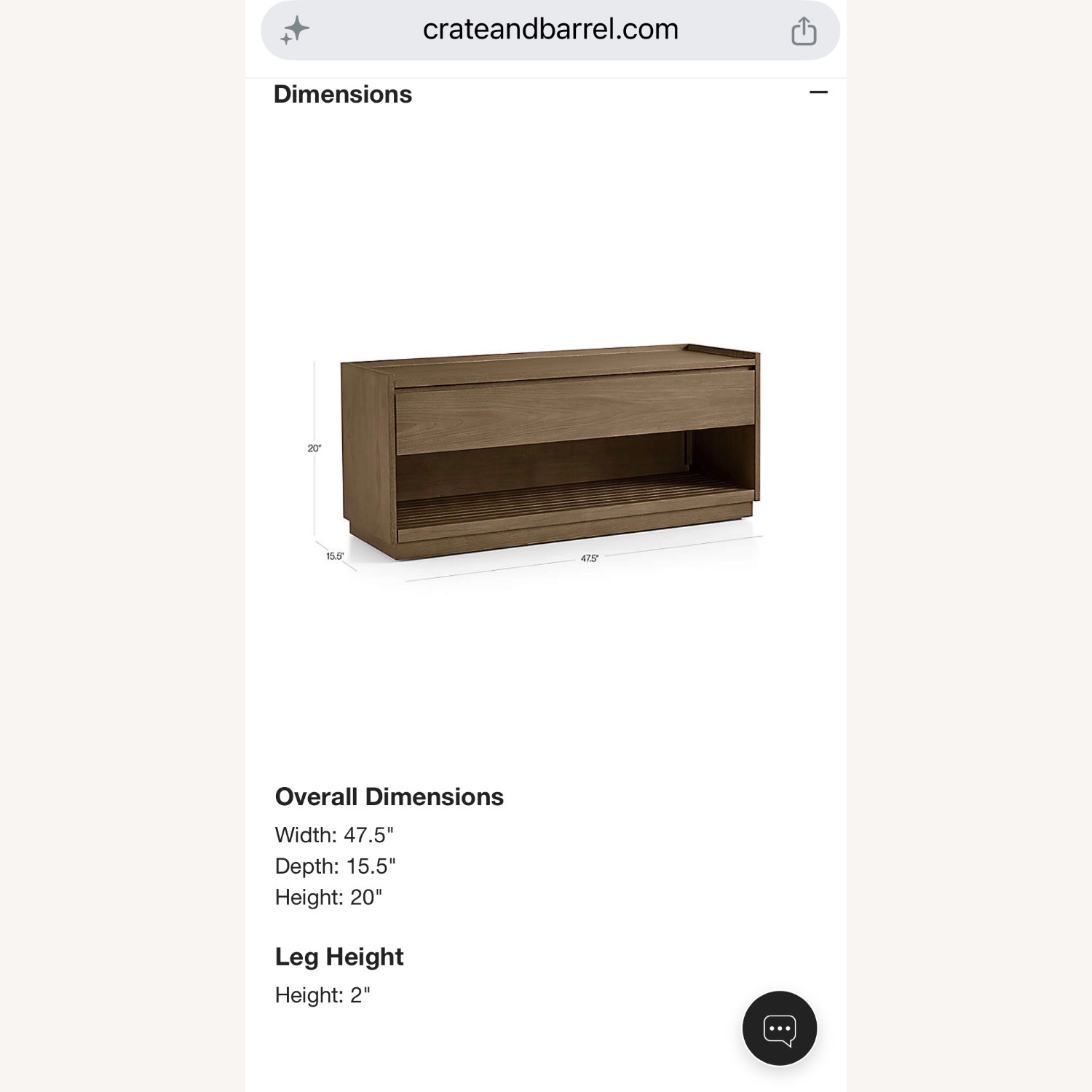 Crate & Barrel Entryway Storage Bench+Wall Panel Set - image-15