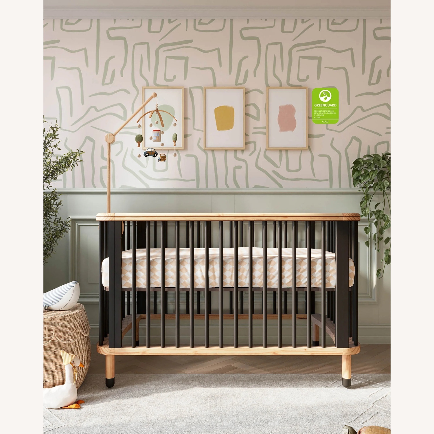 Nestig The Candy Cloud Crib - image-8