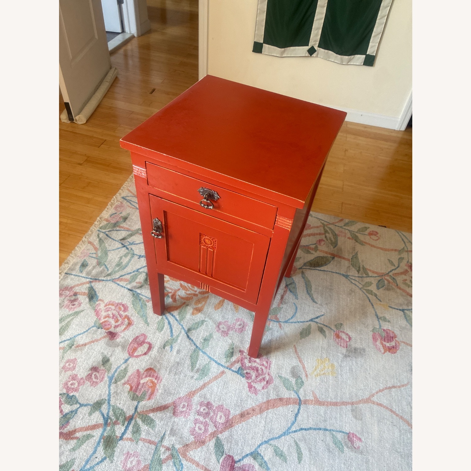 Red-brown Wooden Nightstands  - image-4