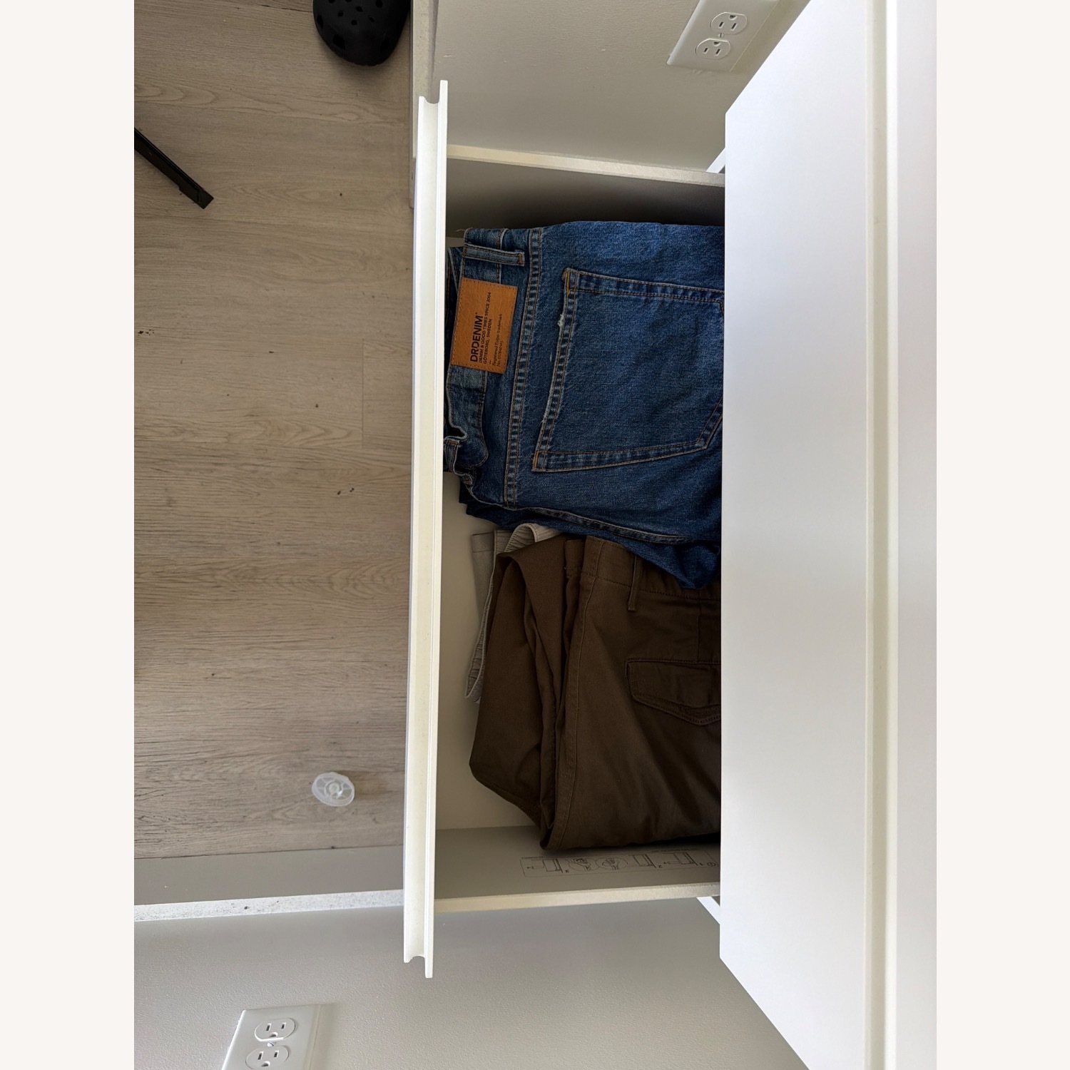 IKEA Storklinta White Wood Dresser - image-5