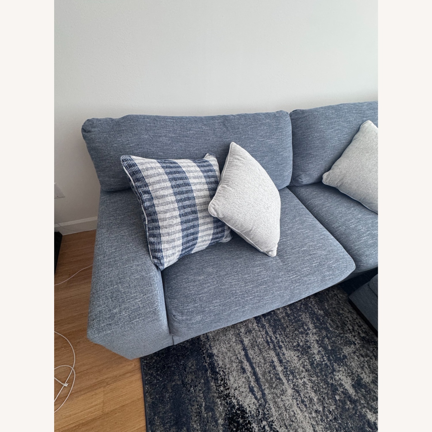 Ashley Furniture 2 Seater Sofa with Ottoman - image-5