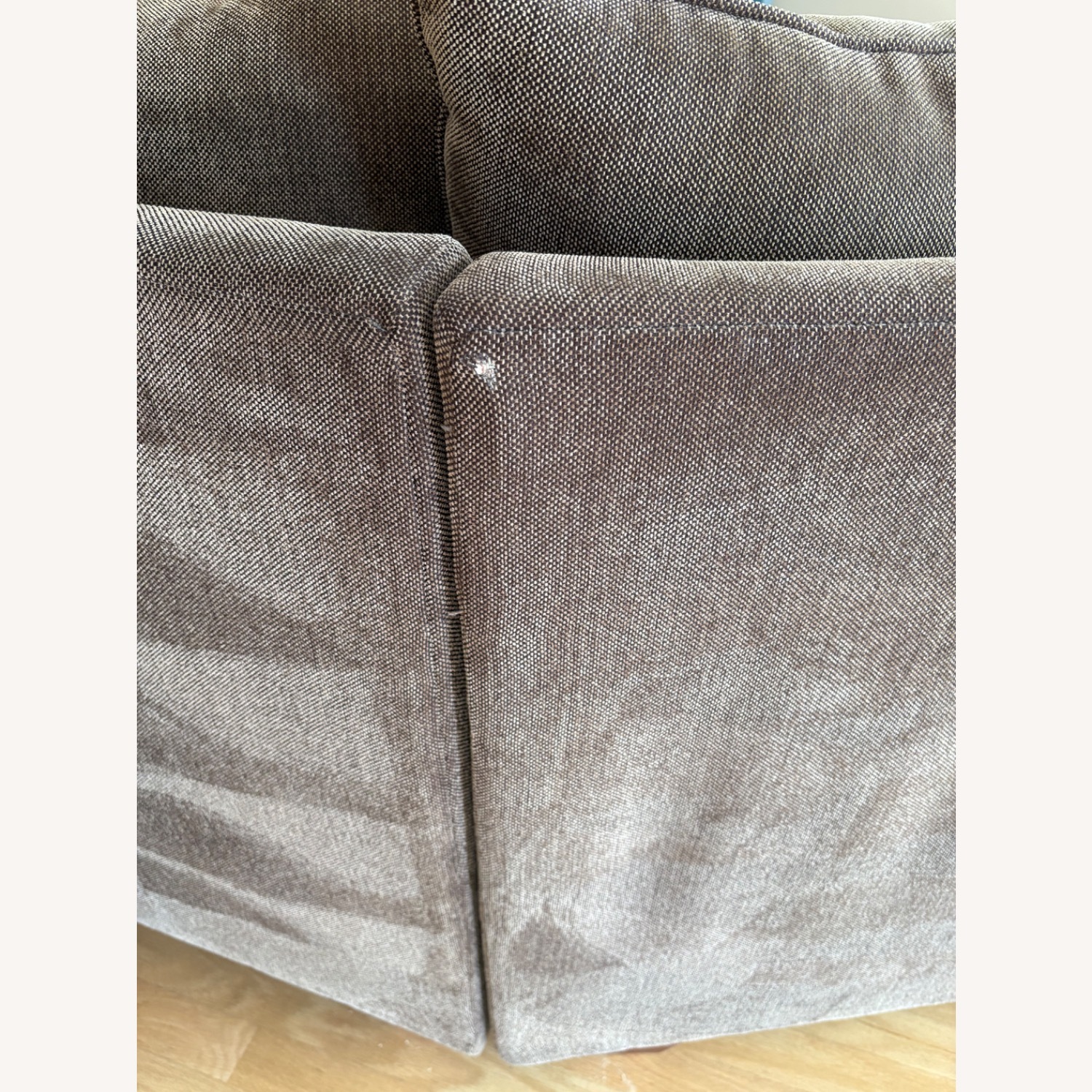 Custom Made Brown 8 Seat Sectional Sofa - image-4