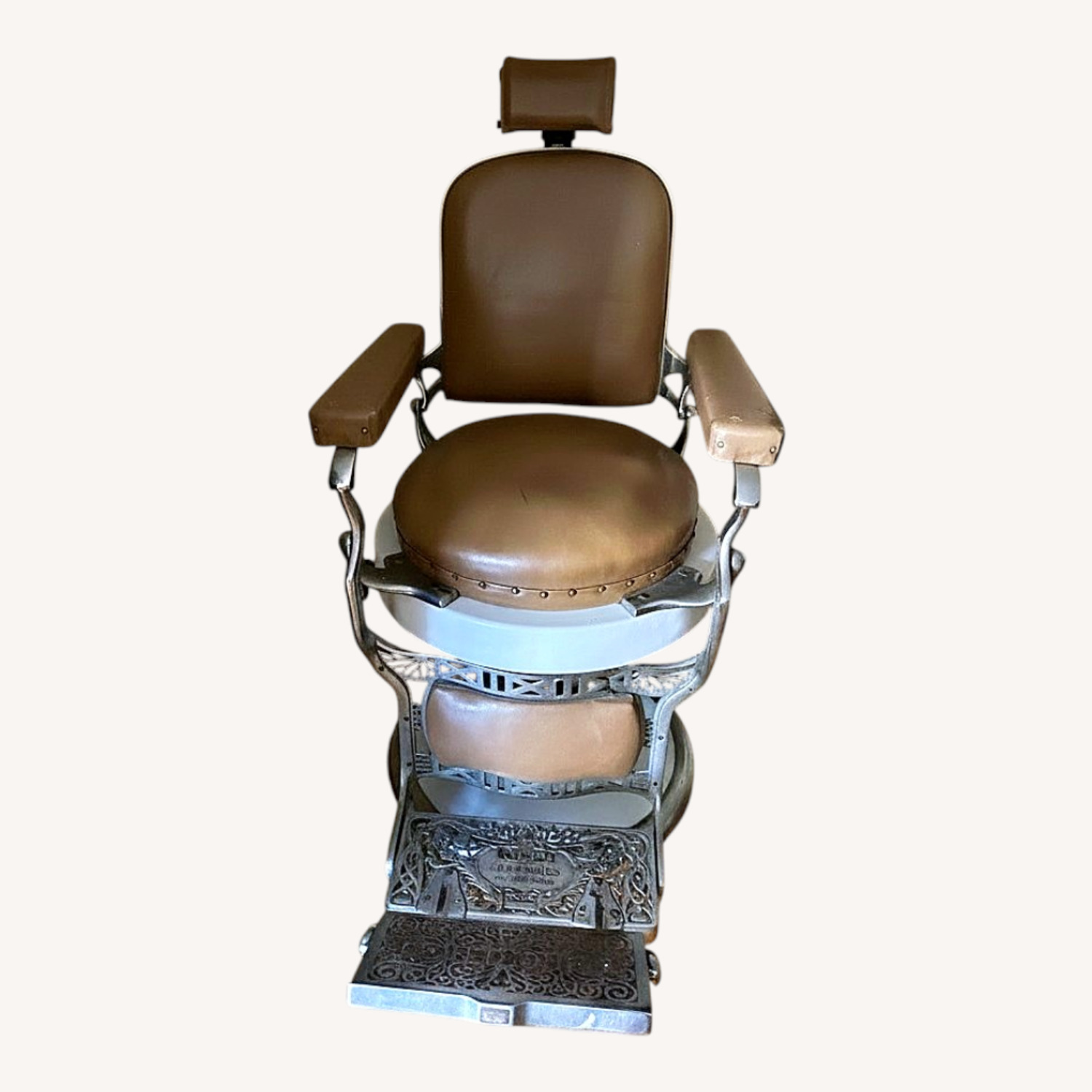 Vintage Koken Barber Chair - image-0
