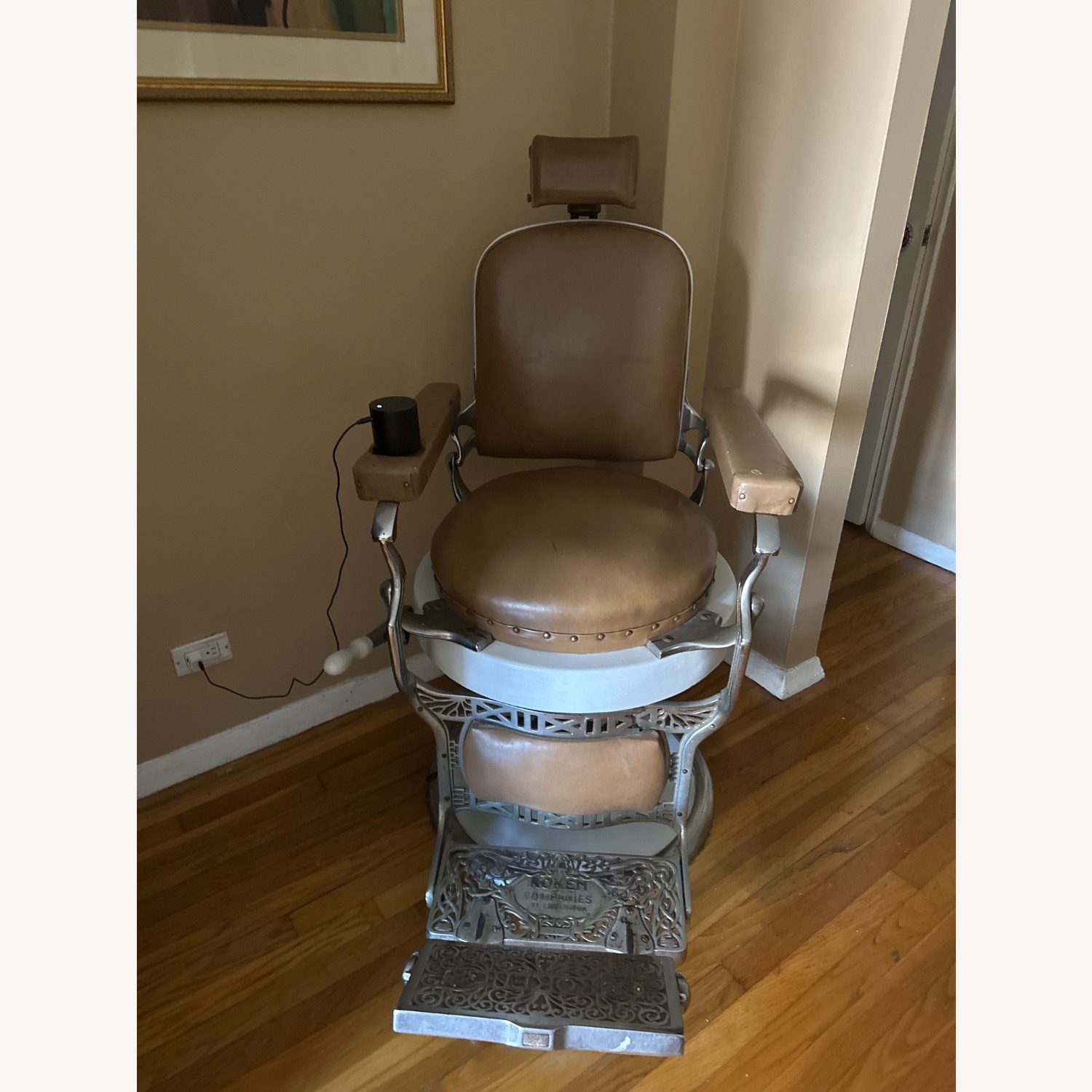 Vintage Koken Barber Chair - image-1