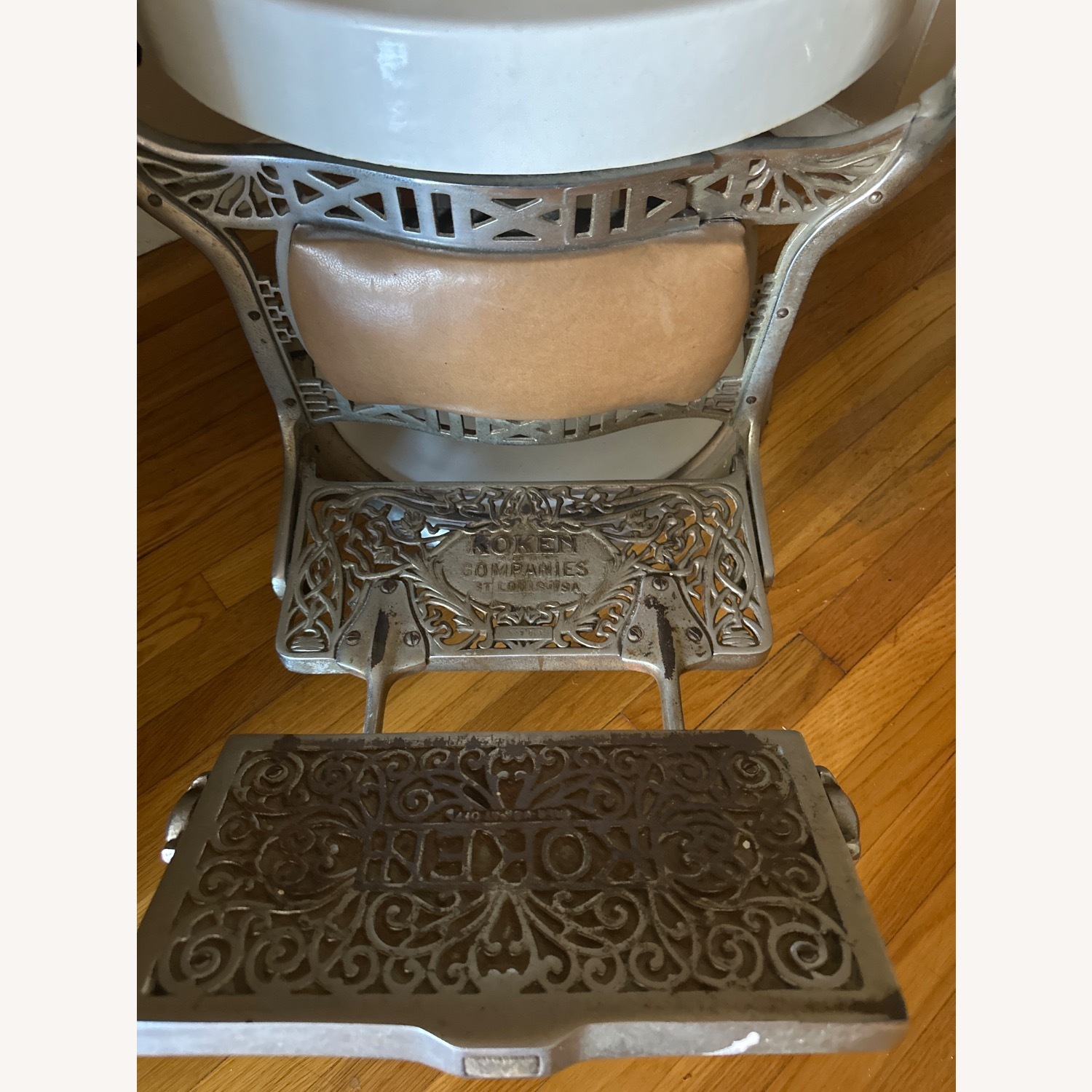 Vintage Koken Barber Chair - image-4
