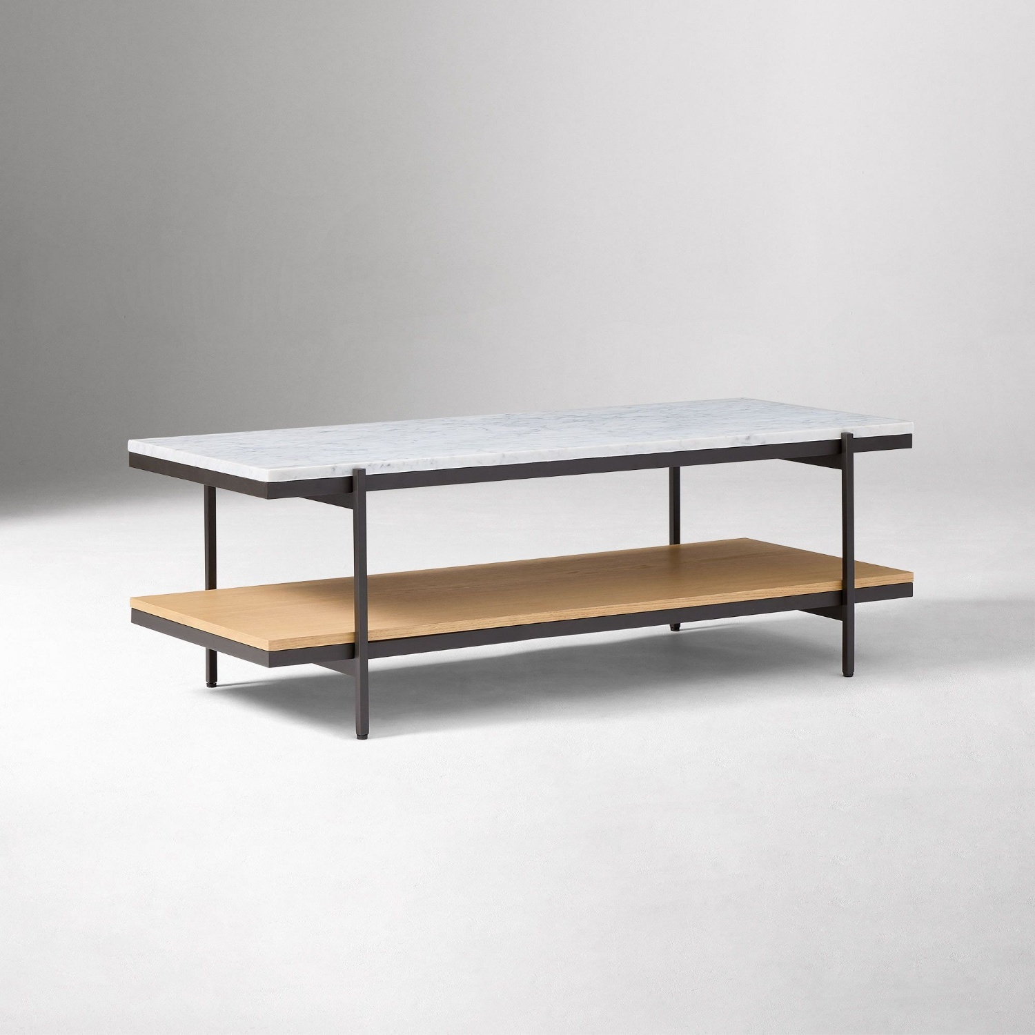 West Elm Pierce Marble Coffee Table (47.5") - image-5