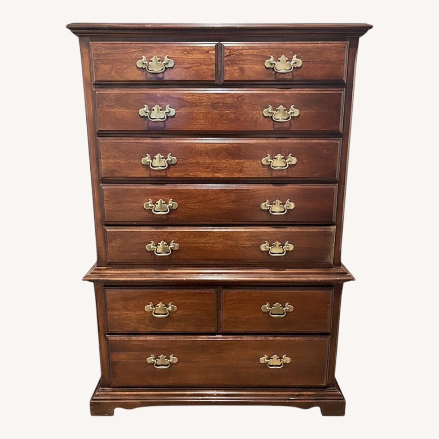 Bernhardt Vintage Mahogany Chest of Drawers - image-0